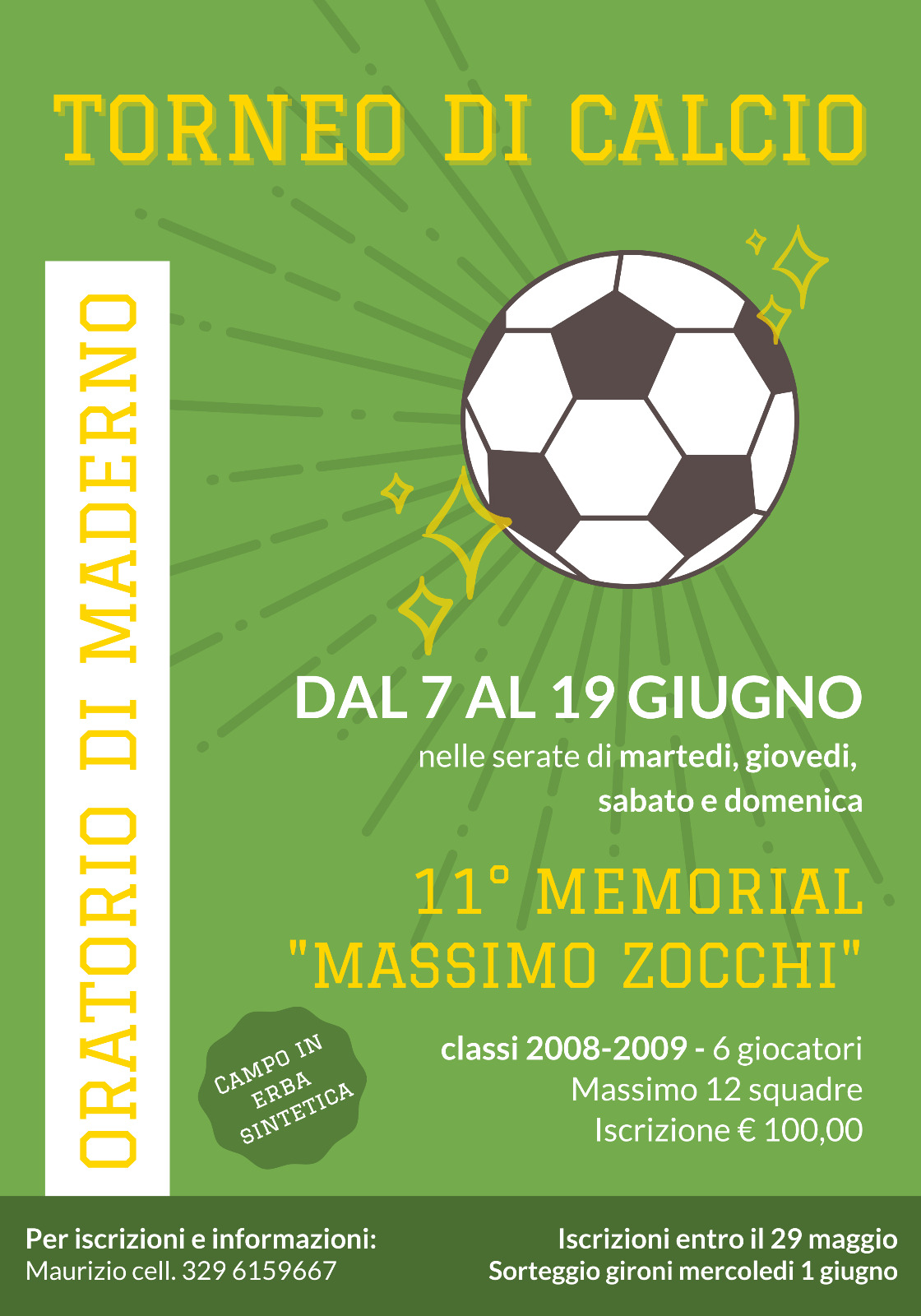 Torneo di Calcio - 11? Memorial Massimo Zocchi