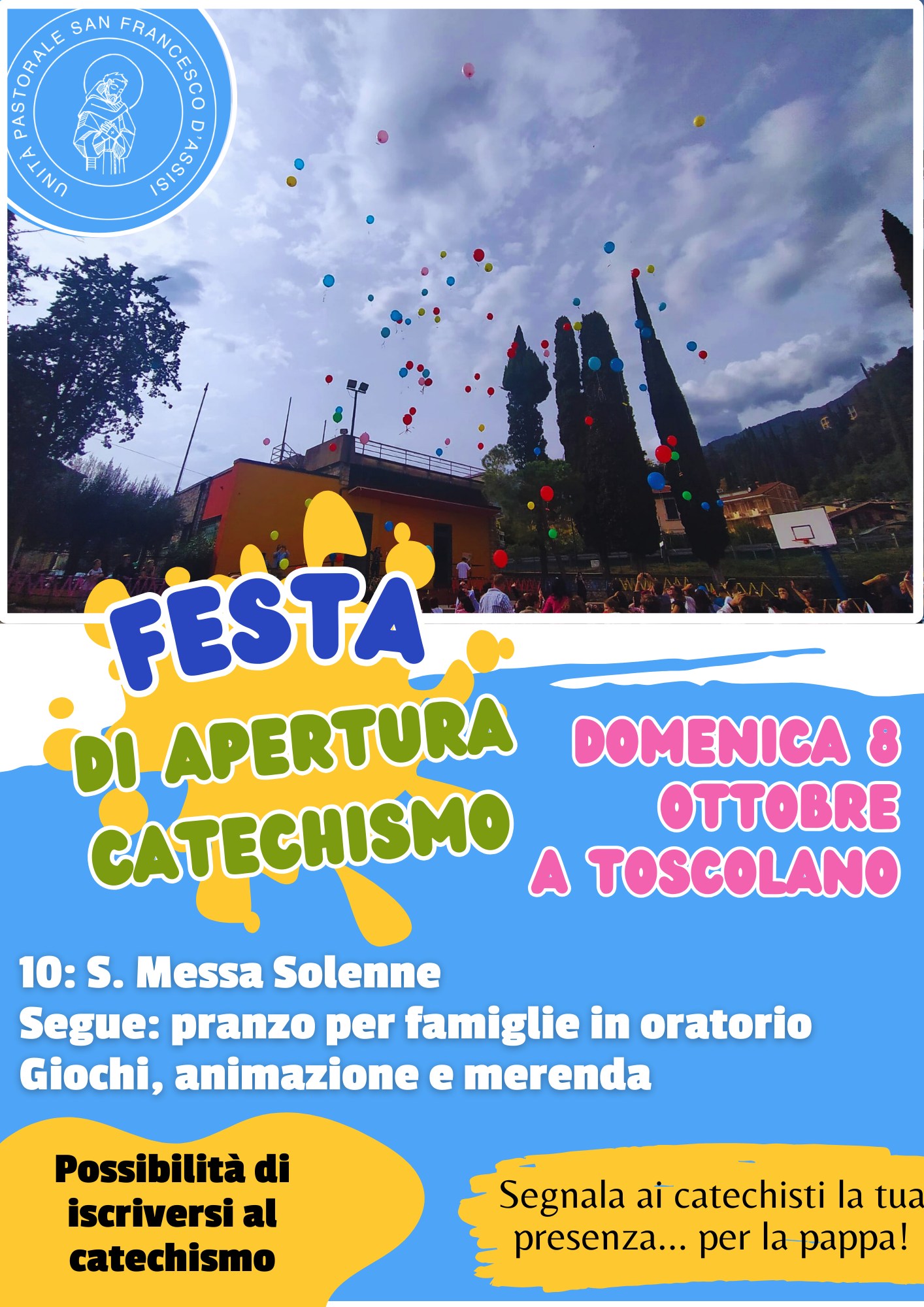 Festa di apertura dell'anno catechistico