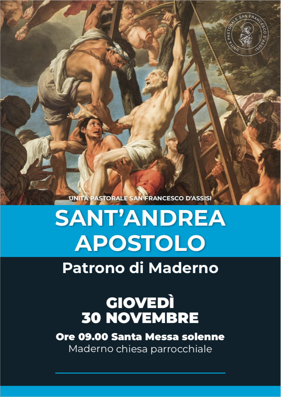 Sant'Andrea Apostolo - Patrono Maderno 30 novembre