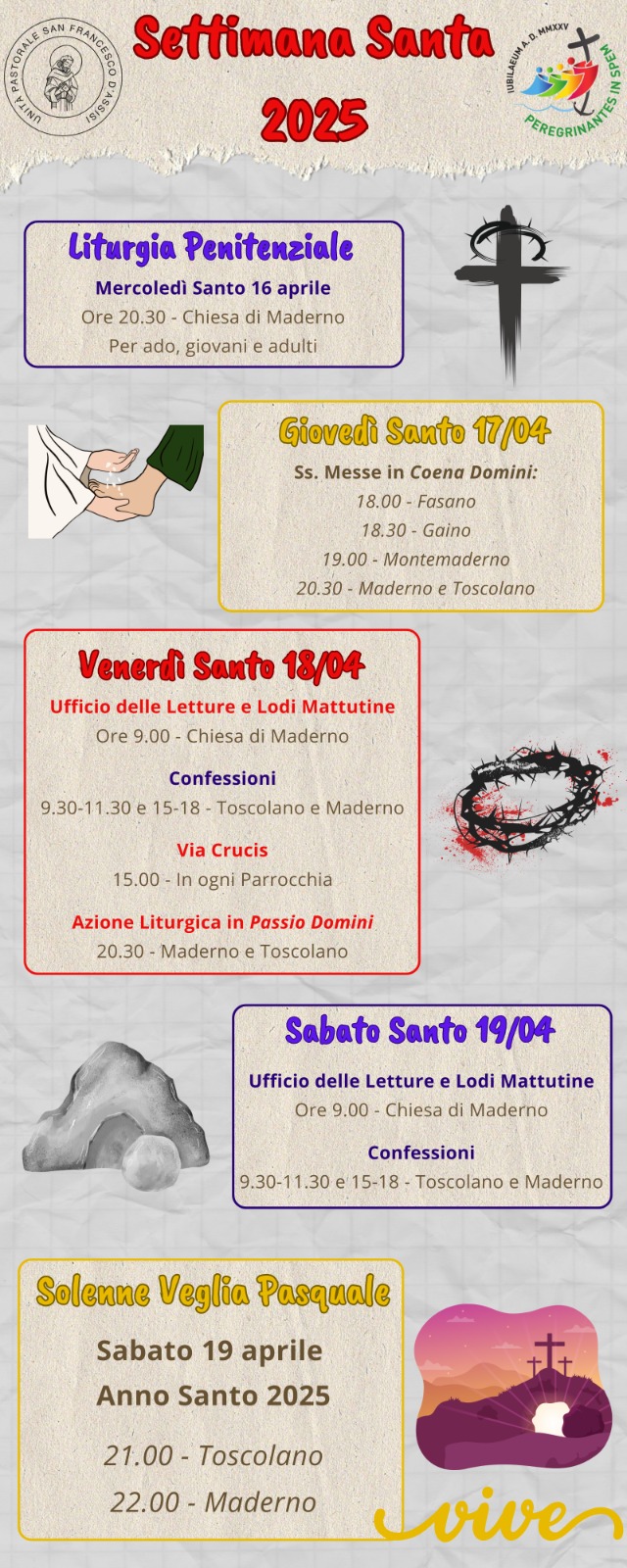 Appuntamenti Settimana Santa 